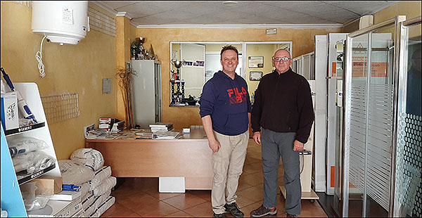 Interior de Fontanería Sánchez Gómez en San Policarpo 38, Torrevieja